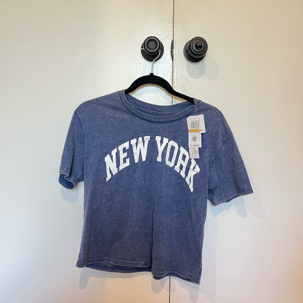Rebellious One Navy Graphic Tee